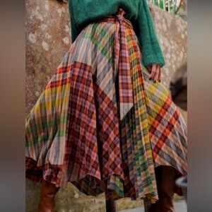Sfizio Multicolor Plaid Women's Skirt